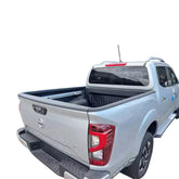 2 pcs Side Rail Cover Cap Trim Guard Matte Black for Nissan Navara NP300 2014-2020